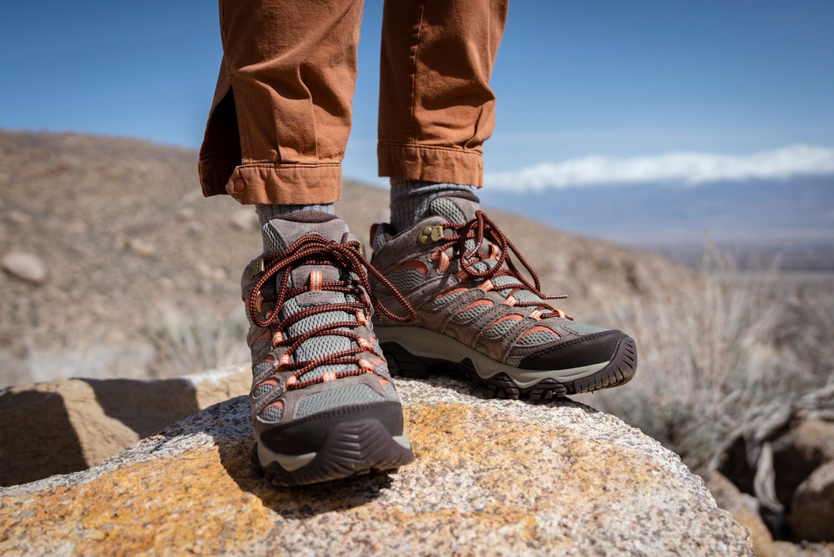 Testing the  Merrell Moab 3 Mid Waterproof on a hike above treeline in the Sierra