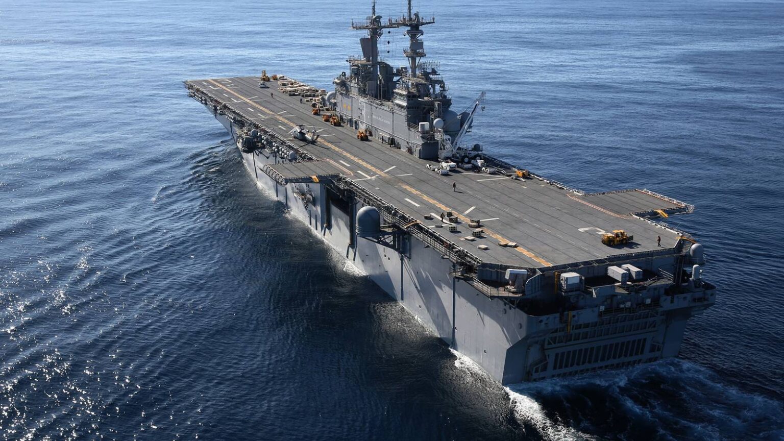 Navy Ends Aviator Command of Amphibious Warships