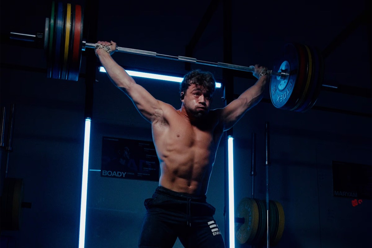 enhanced games weight lifter