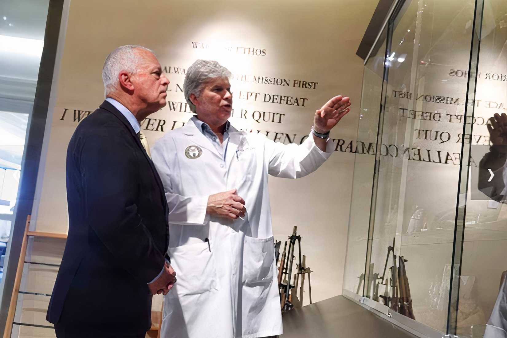Under Secretary of War for Personnel and Readiness Anthony J. Tata tours the DPAA Center for Excellence at Joint Base Pearl Harbor-Hickam.
