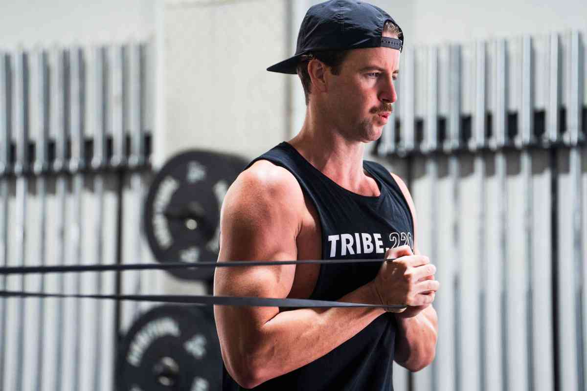 JamesMagnussen working out