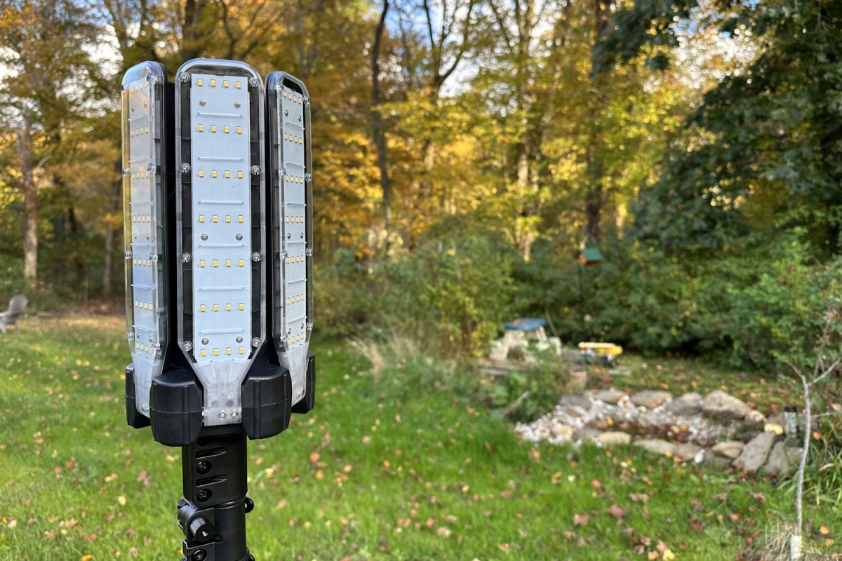 the goal zero skylight LED elements up close 