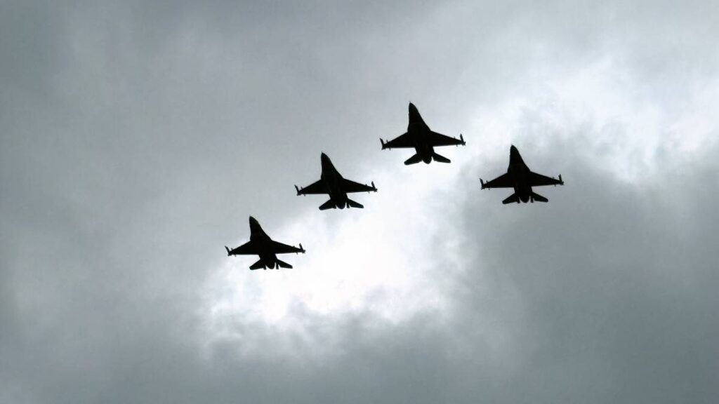 Military Flyover Hits 3-Second Target to Officially Open Indianapolis 500