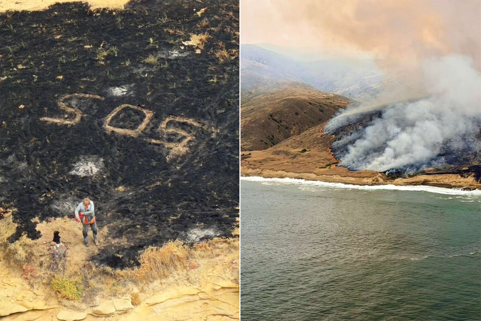 Stranded Sailor Starts Massive Wildfire in California National Park Stranded Sailor Starts Massive Wildfire in California National Park