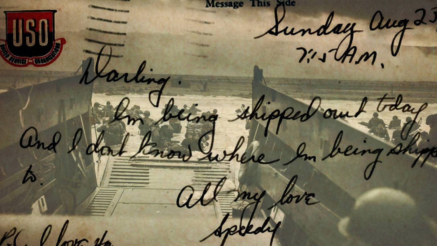 WWII Love Letters Left at USO Spark Search for D-Day Soldier’s Family WWII Love Letters Left at USO Spark Search for D-Day Soldier’s Family