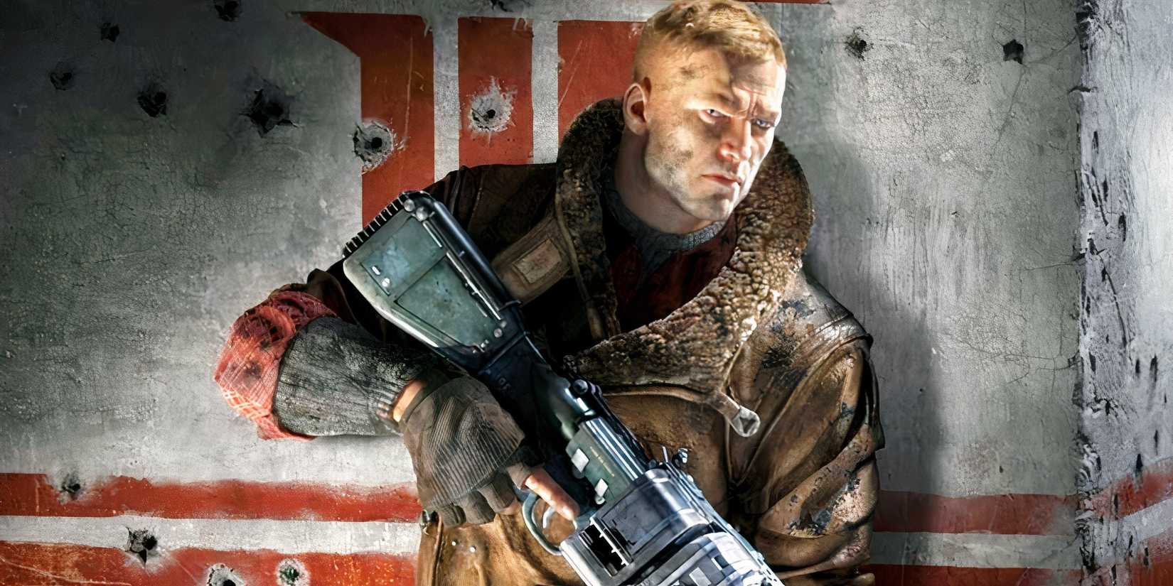 Wolfenstein II: The New Colossus B.J. Blazkowicz in promotional art