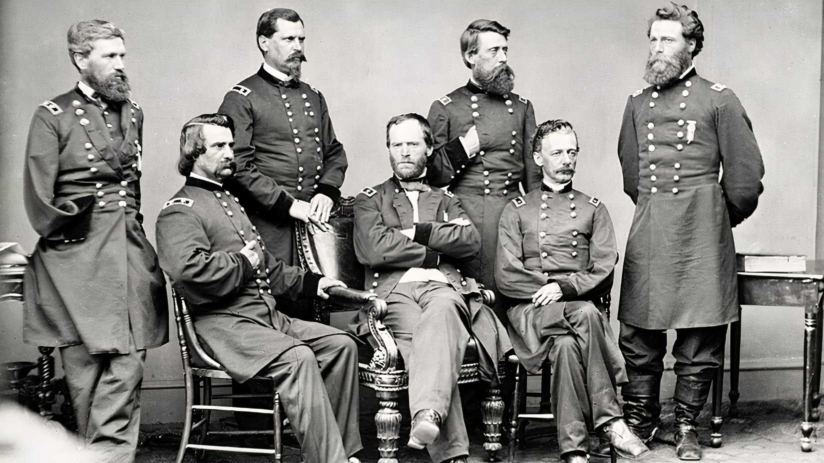 William_Tecumseh_Sherman_and_staff_-_Brady-Handy