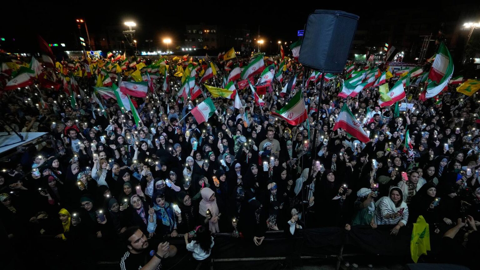 US Bombs Iranian Military Sites and Kuwait Is Hit by Drone and Missile Fire