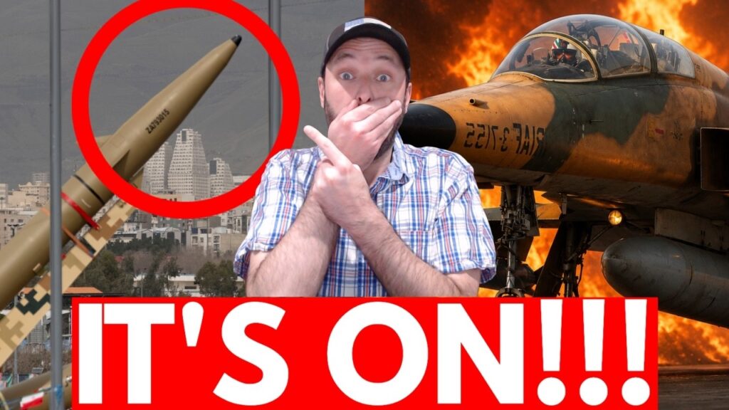 BREAKING: Iran RAINS Missiles On Israel – Fighter Jets SCRAMBLING