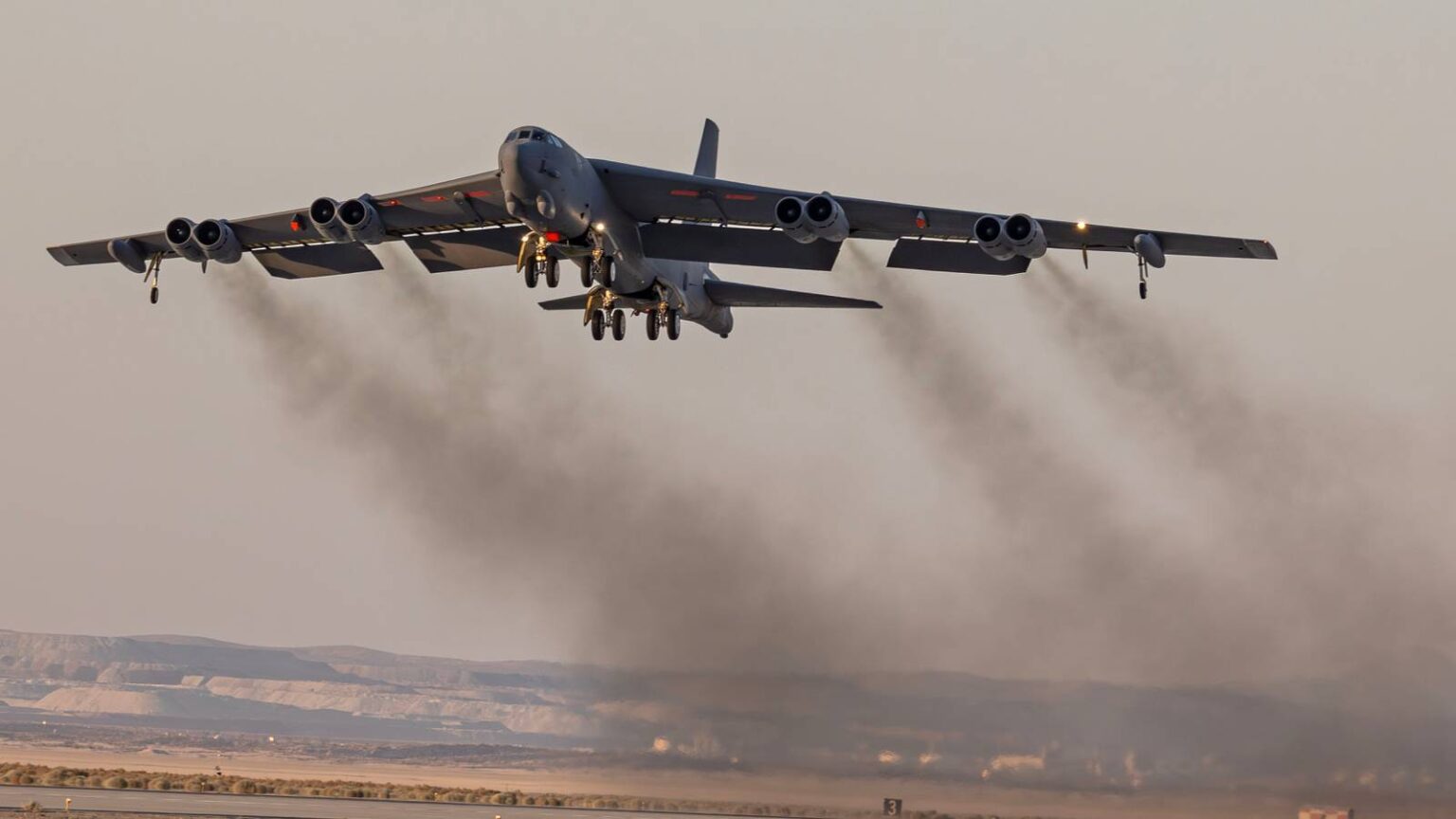 B-52 Was In the Air a Very Short Time Before Crashing and Killing All 8 on Board