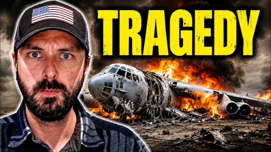 BREAKING: U.S. B-52 Bomber CRASHES – Horrifying Aftermath