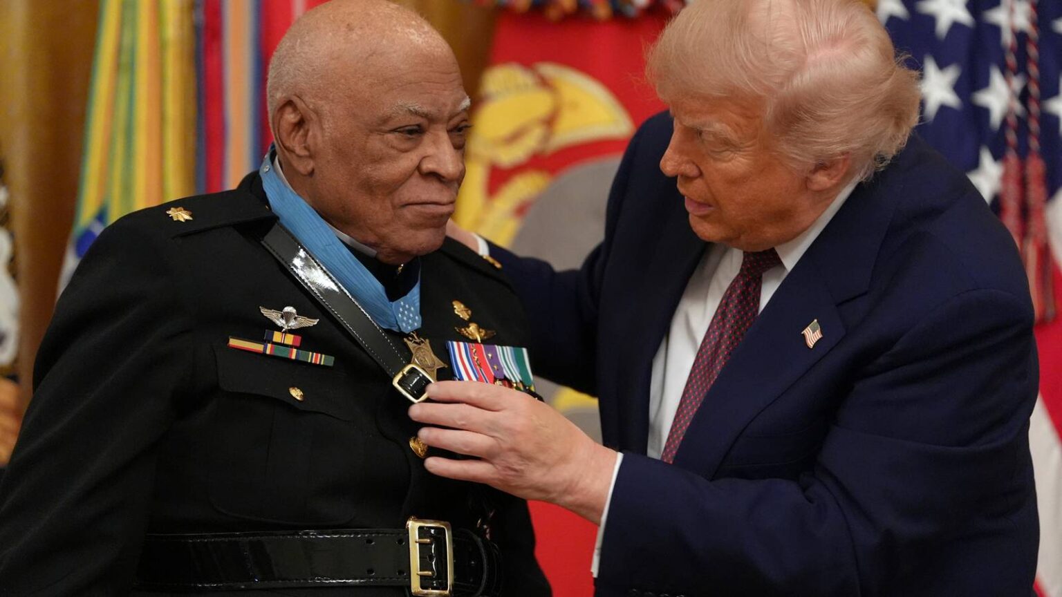Trump Presents the Medal of Honor to 3 Veterans for Heroism in Vietnam and Afghanistan