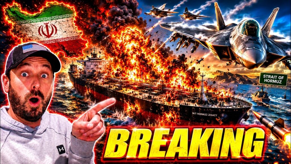 Iran BOMBS Ship In Strait Of Hormuz – U.S. Jets AIRBORNE