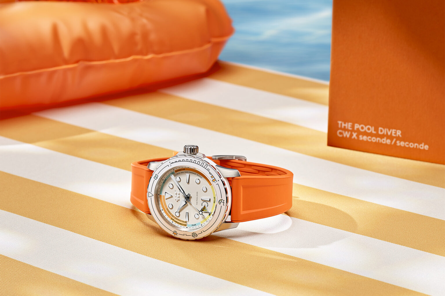 ‘Pool Diver’ Watch Is a Beach Bum in All the Best Ways