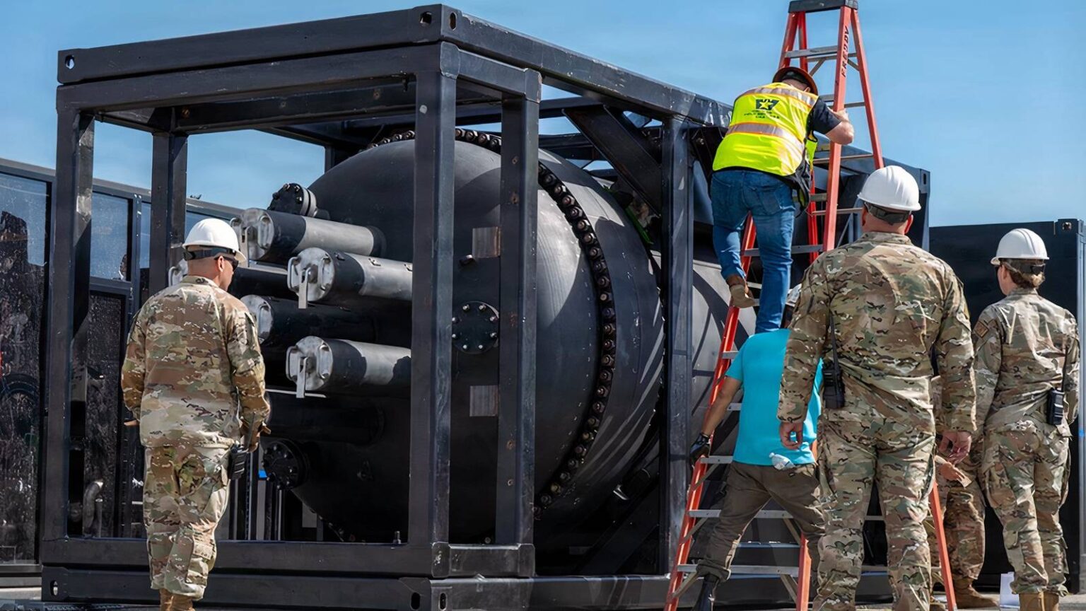 Small Nuclear Reactors Offer Hope for Military Base Power Independence