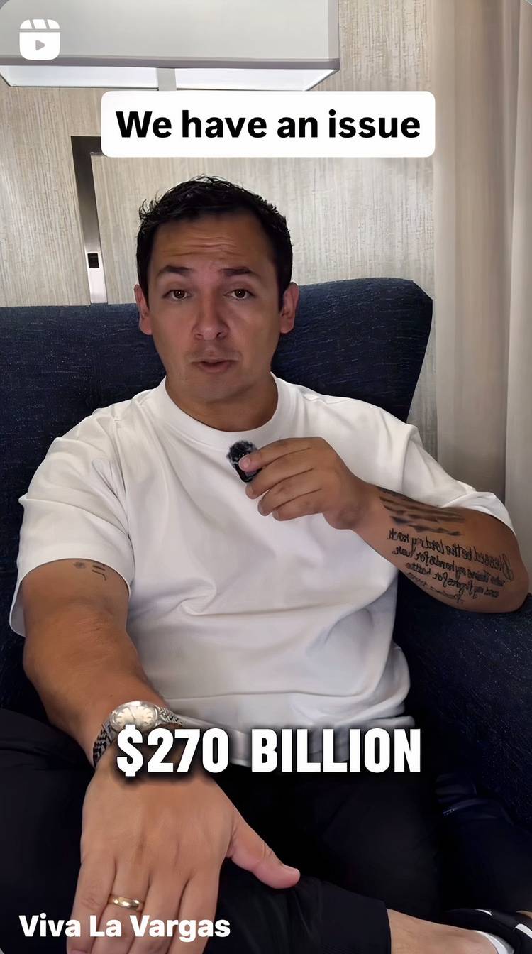 Johnny Vargas uses his 'Viva La Vargas' social media platforms to help members of the military community (Facebook).