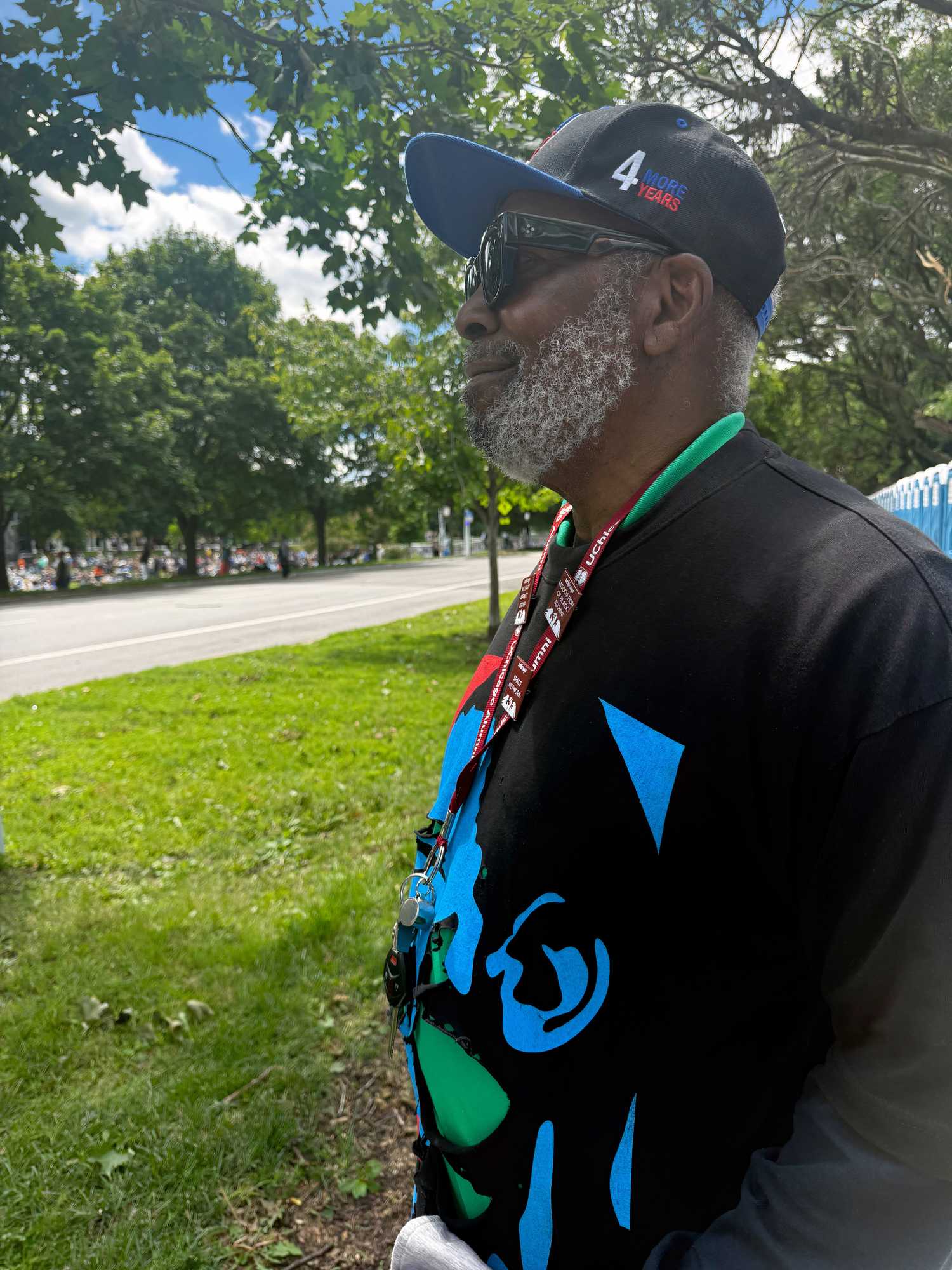 Army veteran Zenotis Boyd, 70, visited the Obama Presidential Center opening with a free pass for service members (Derricke Dennis).