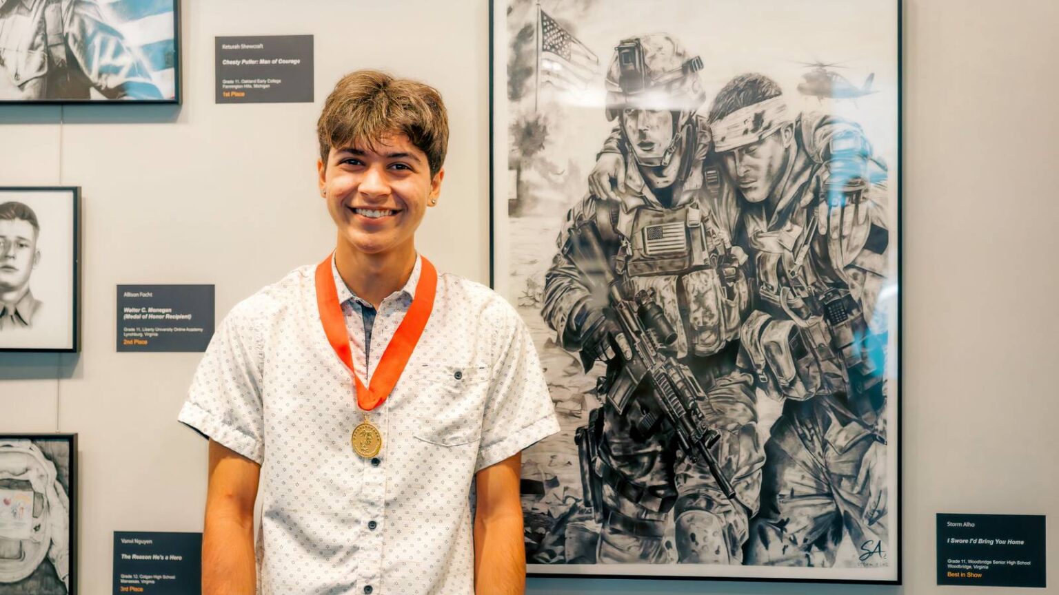 South African Student Wins Marine Corps Art Competition South African Student Wins Marine Corps Art Competition