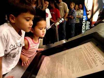 The Declaration on Display