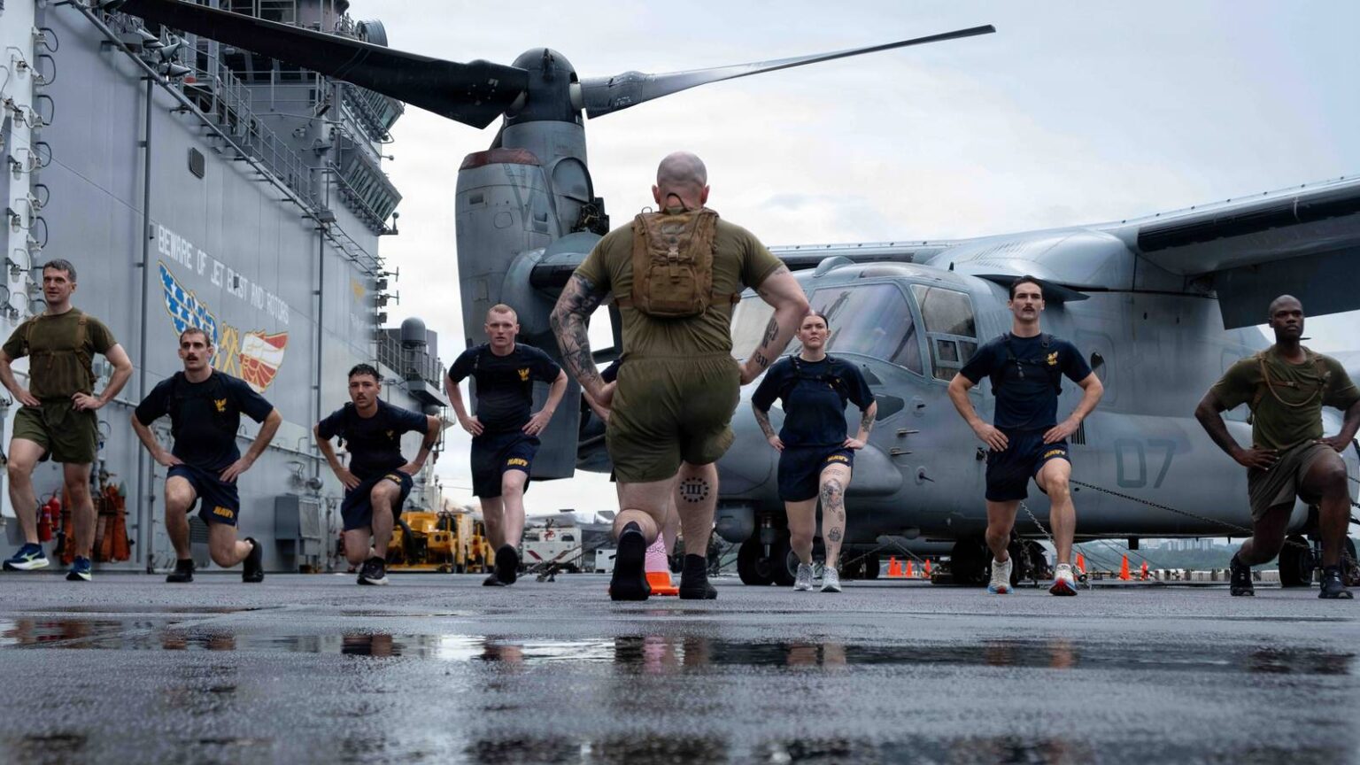 A Tactical Workout Combo for Strength and Stamina A Tactical Workout Combo for Strength and Stamina
