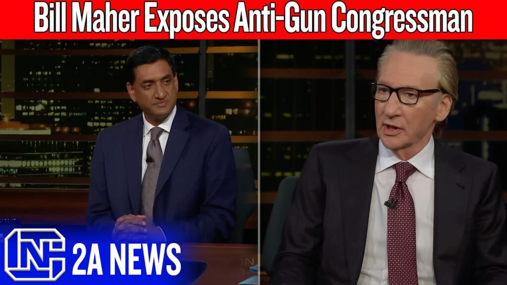 Bill Maher Shuts Down California Congressman's Anti-Gun Argument