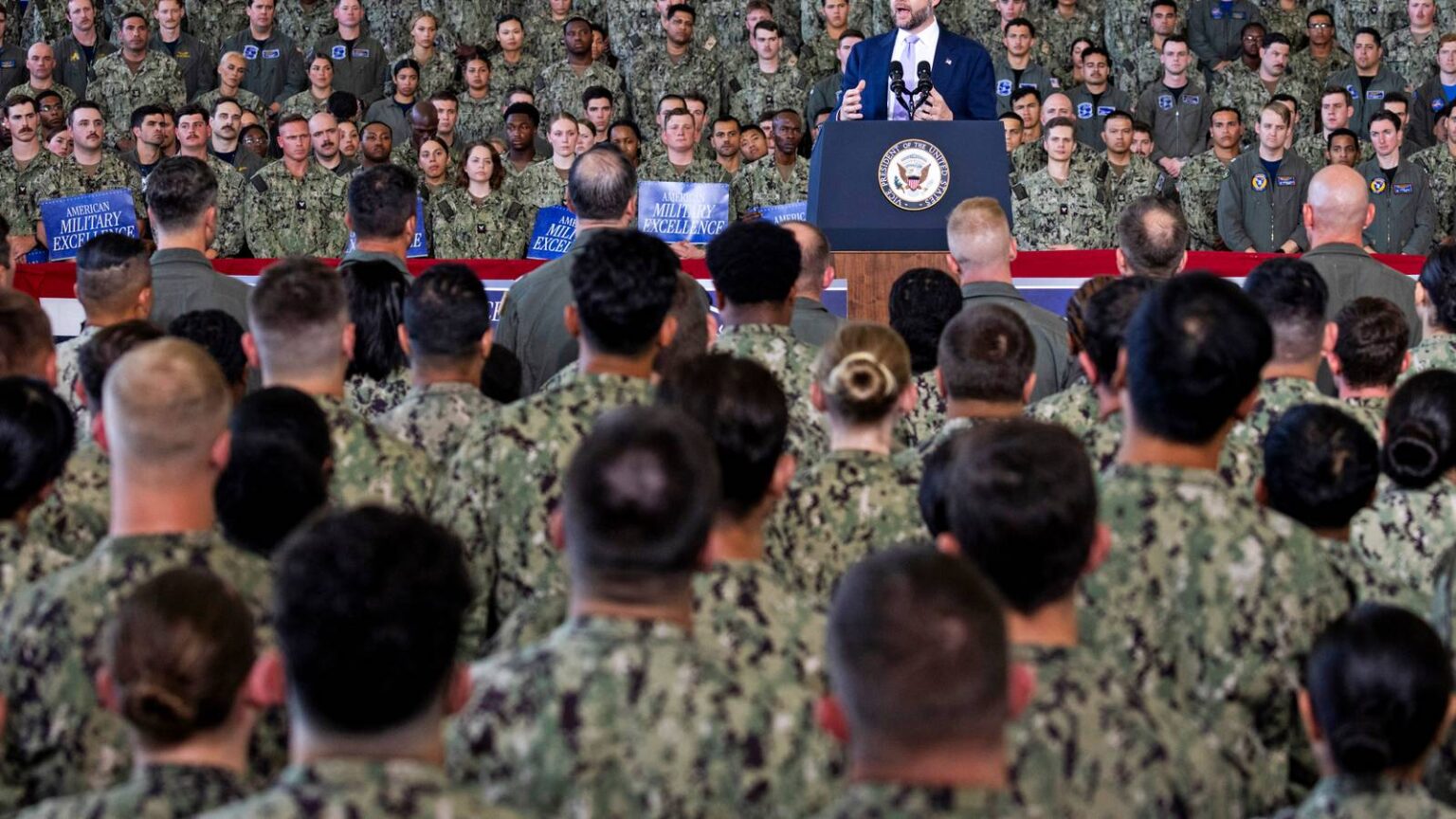 Vance Visits Naval Air Station Oceana, Vows Military Deserves ‘A Defined Mission’