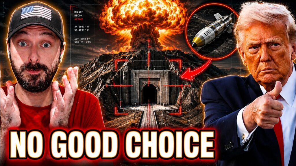Will Trump Nuke Iran's Indestructible Secret Pickaxe Mountain?
