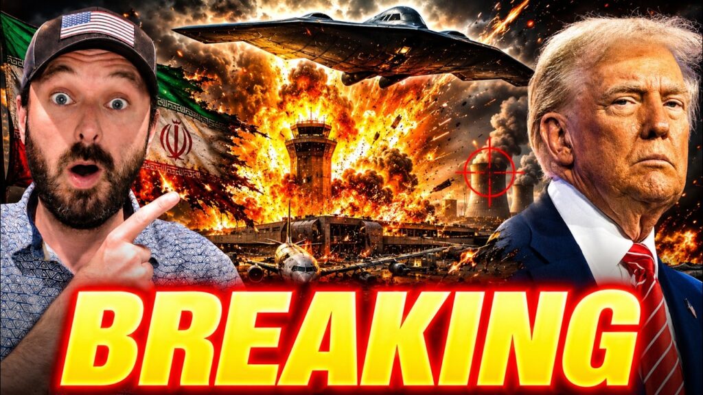 Iran Airport BOMBED – Trump DECLARES Power Plants Are Next