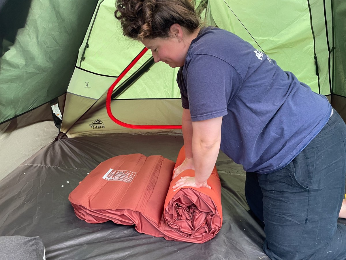 REI Co-op Westward Dreamer Camp Bed rolled up