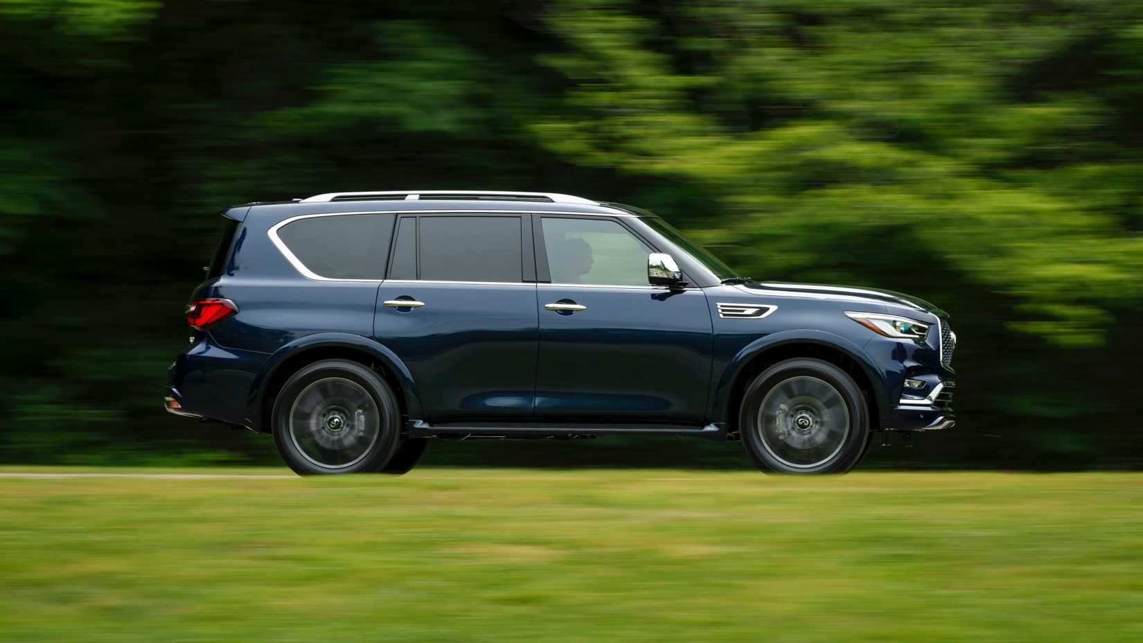2024 Infiniti QX80 Exterior Side Profile 1