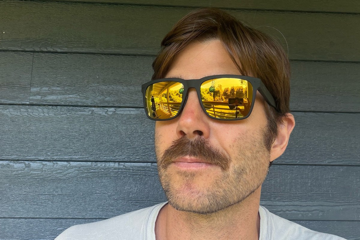 man wearing roka barton 2.0 sunglasses