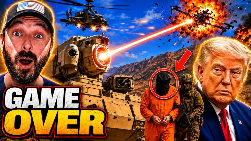 Trump VAPORIZES Terror Target With LASER WEAPON – Machine Guns OPEN FIRE