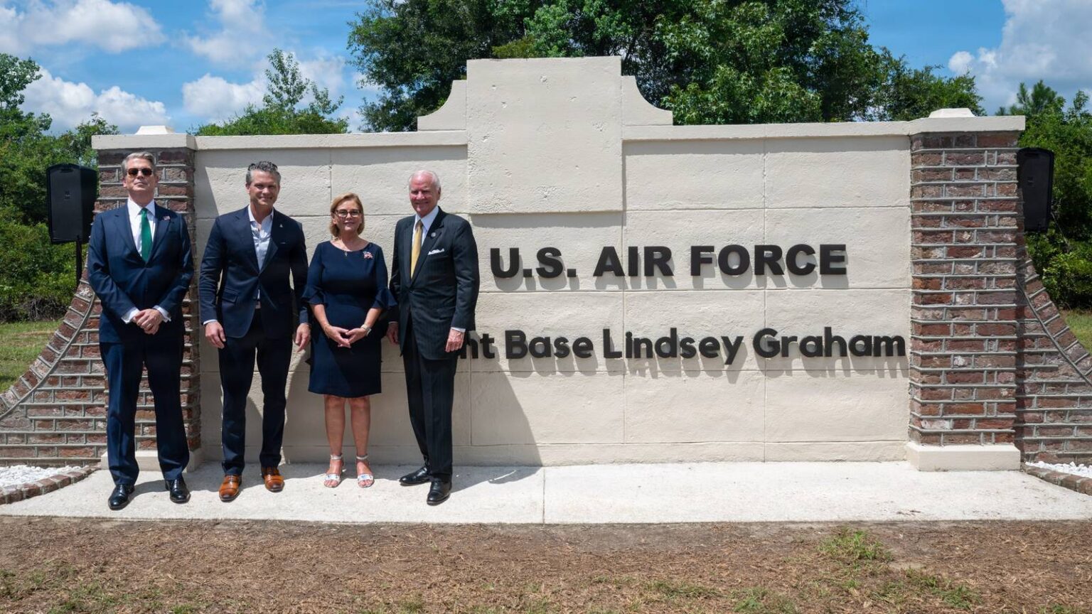 Military Air Base Renamed in Honor of Late GOP Senator Lindsey Graham Military Air Base Renamed in Honor of Late GOP Senator Lindsey Graham