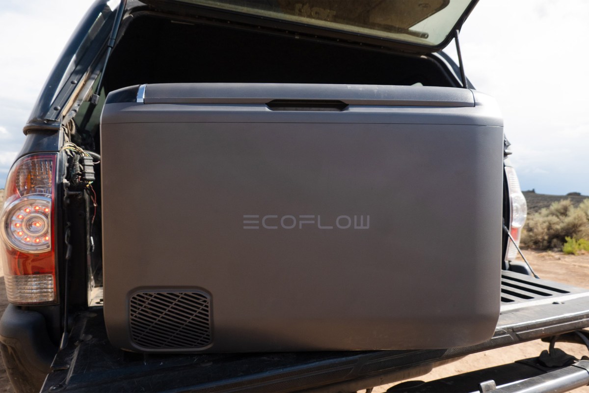 EcoFlow GLACIER portable fridge close up