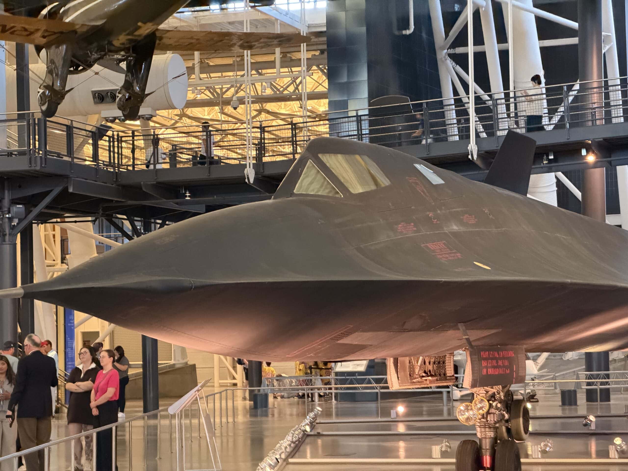 SR-71 Blackbird. Image taken at the Smithsonian on 6/30/2026 by 19FortyFive