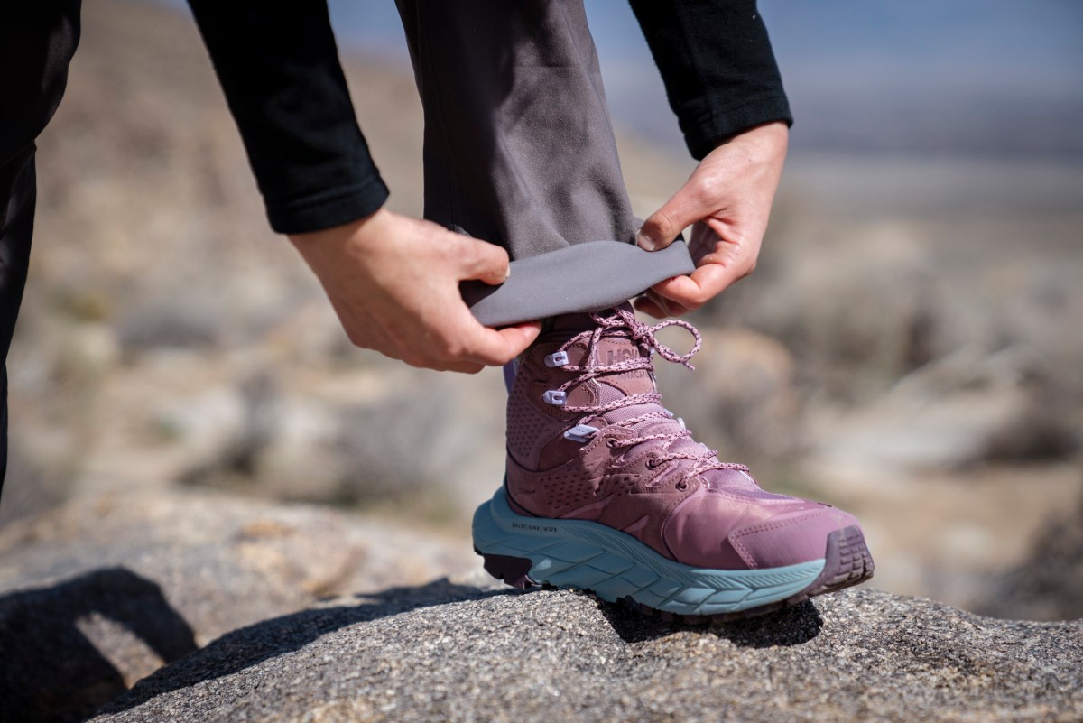 testing the Hoka Kaha 3 on a day hike