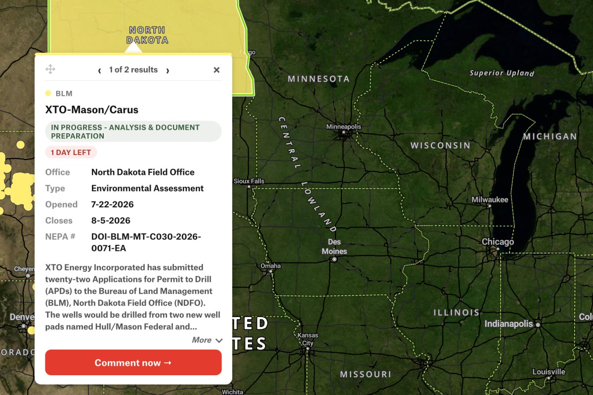 Public Land Comment Hub