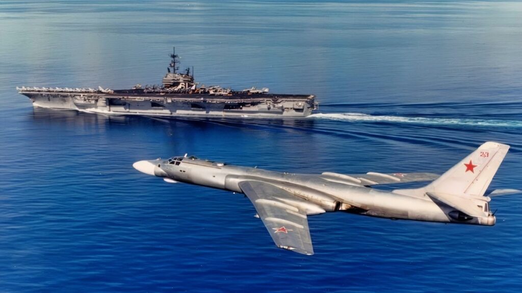 ‘The Aircraft Disintegrated’: A Russian Bomber Buzzed a US Navy Aircraft Carrier Flying Too Low and Crashed Into the Water ‘The Aircraft Disintegrated’: A Russian Bomber Buzzed a US Navy Aircraft Carrier Flying Too Low and Crashed Into the Water