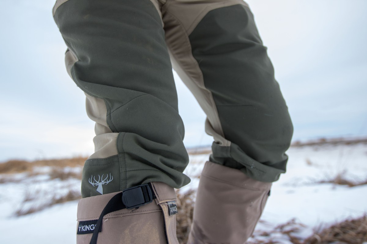 The chap panels on the Kings Camo XKG Field Pant