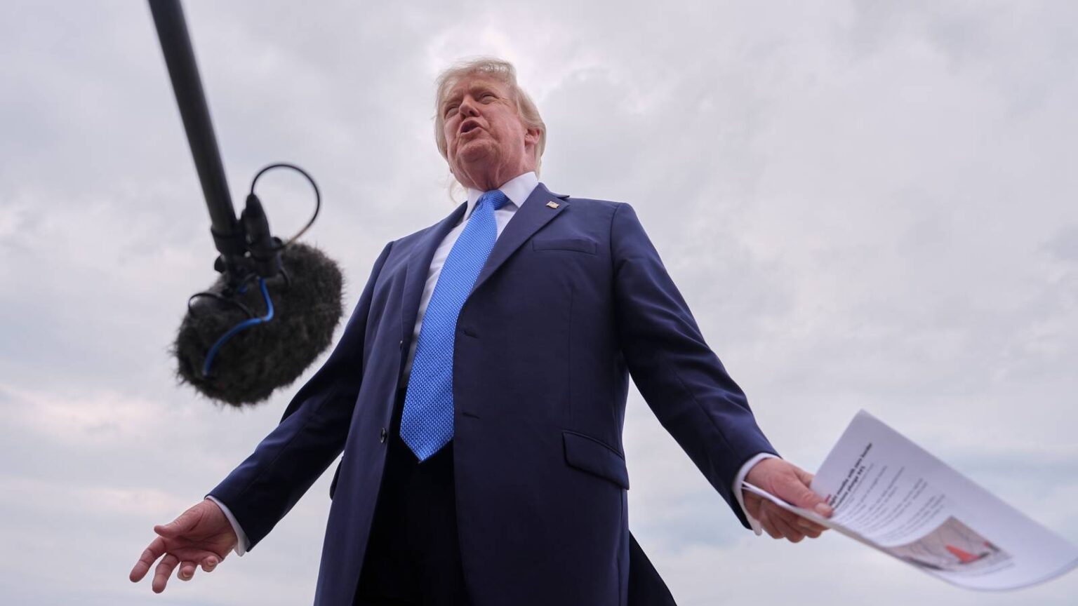 Trump Says Record-Setting Navy Deployment to Support Iran Operations ‘Not Nearly Long Enough’