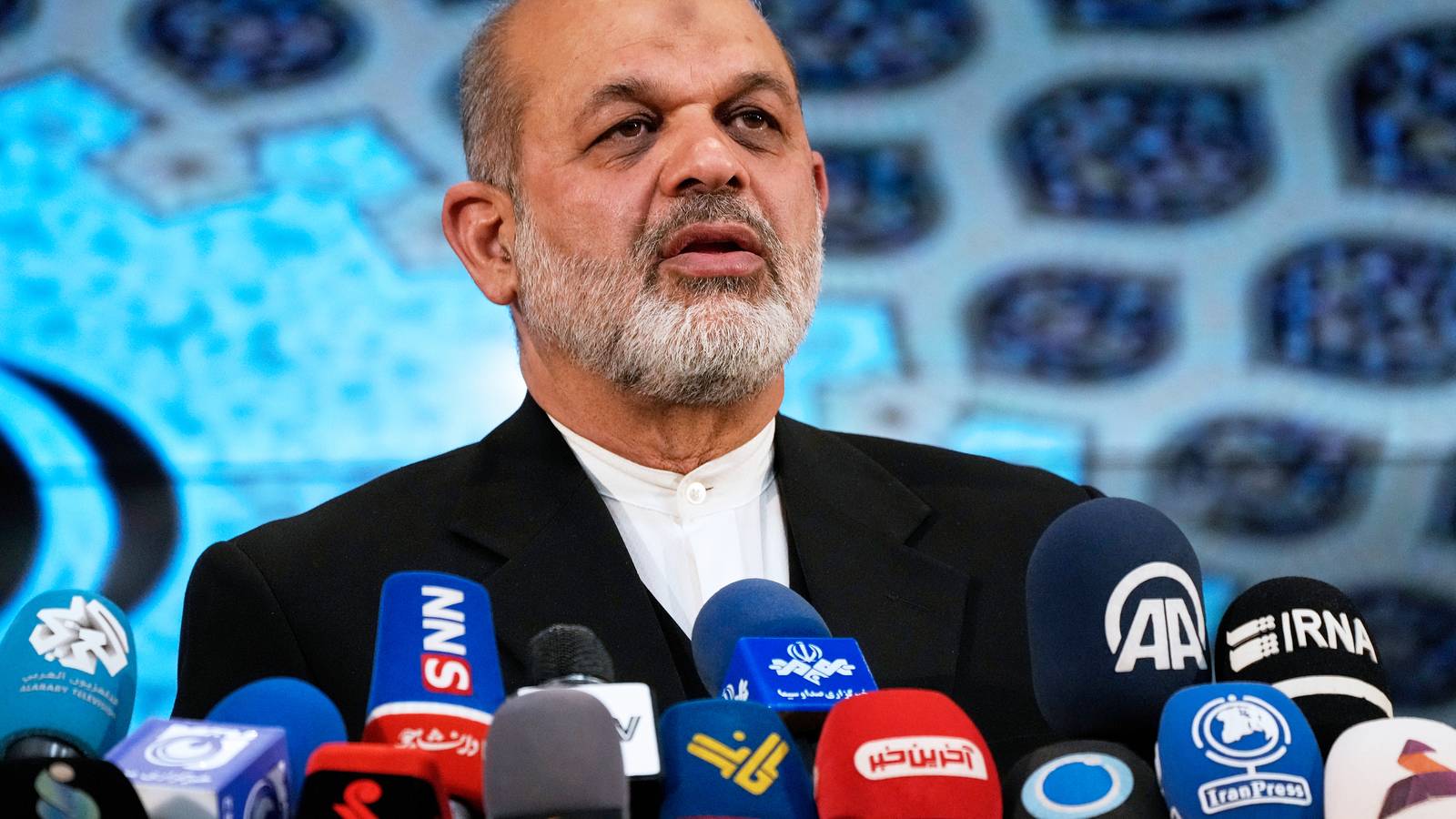 Iran's Interior Minister Ahmad Vahidi 