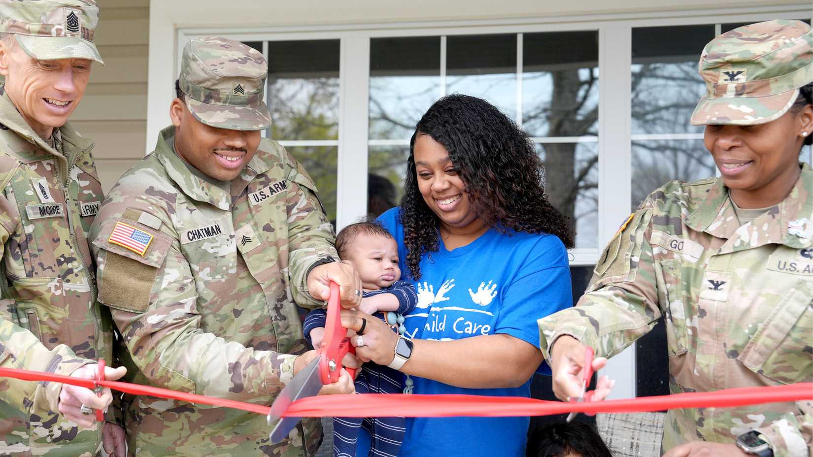 Fort Meade Welcomes New Family Child Care Home with Ribbon-Cutting Ceremony