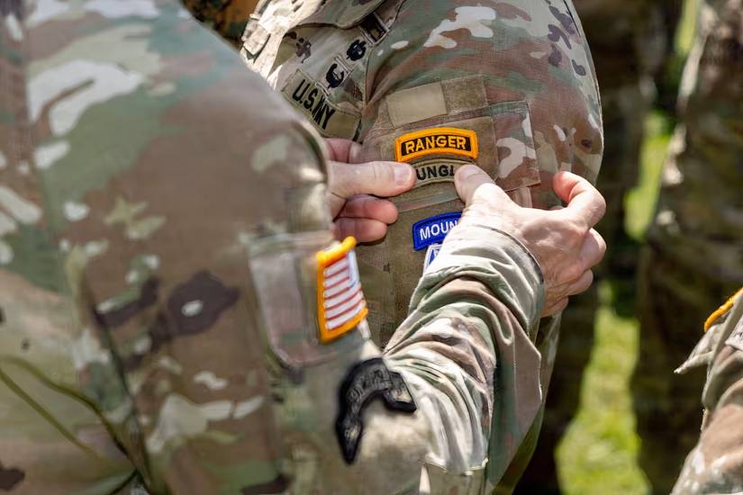 The U.S. Army's new 'Jungle Tab' has been officially authorized. (U.S. Army).