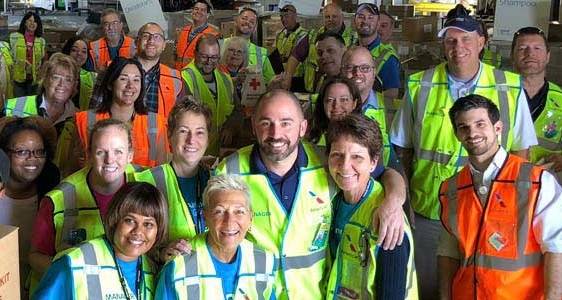American Airlines workers take pride in the airline's 'Miles for Heroes' program, which uses customer frequent flyer miles for various charitable initiatives. (aa.com).
