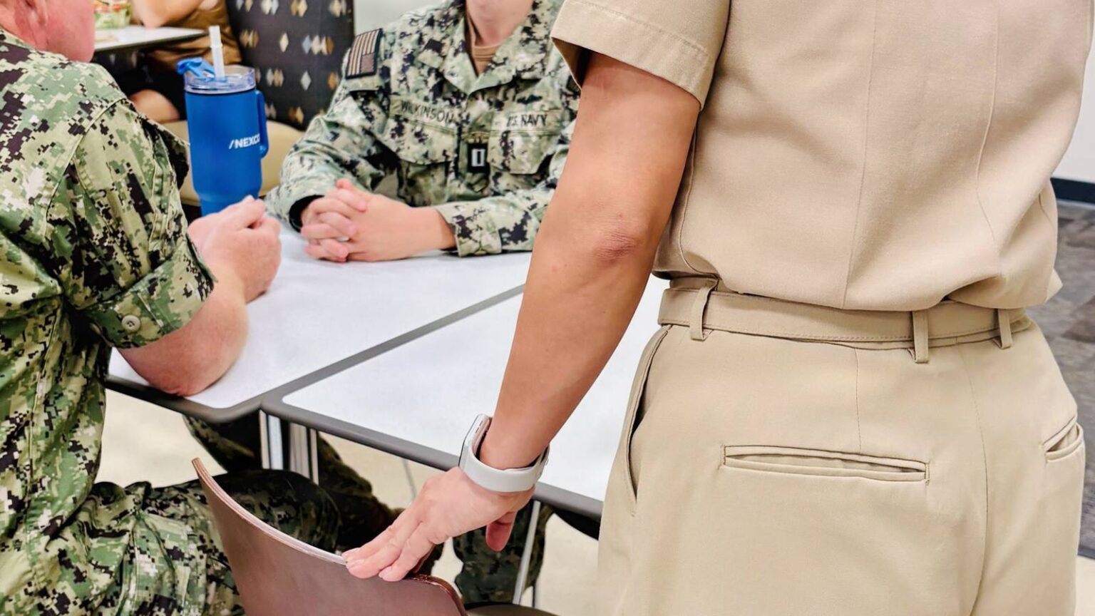 Navy Introduces Back Pockets for Women’s Service Khakis