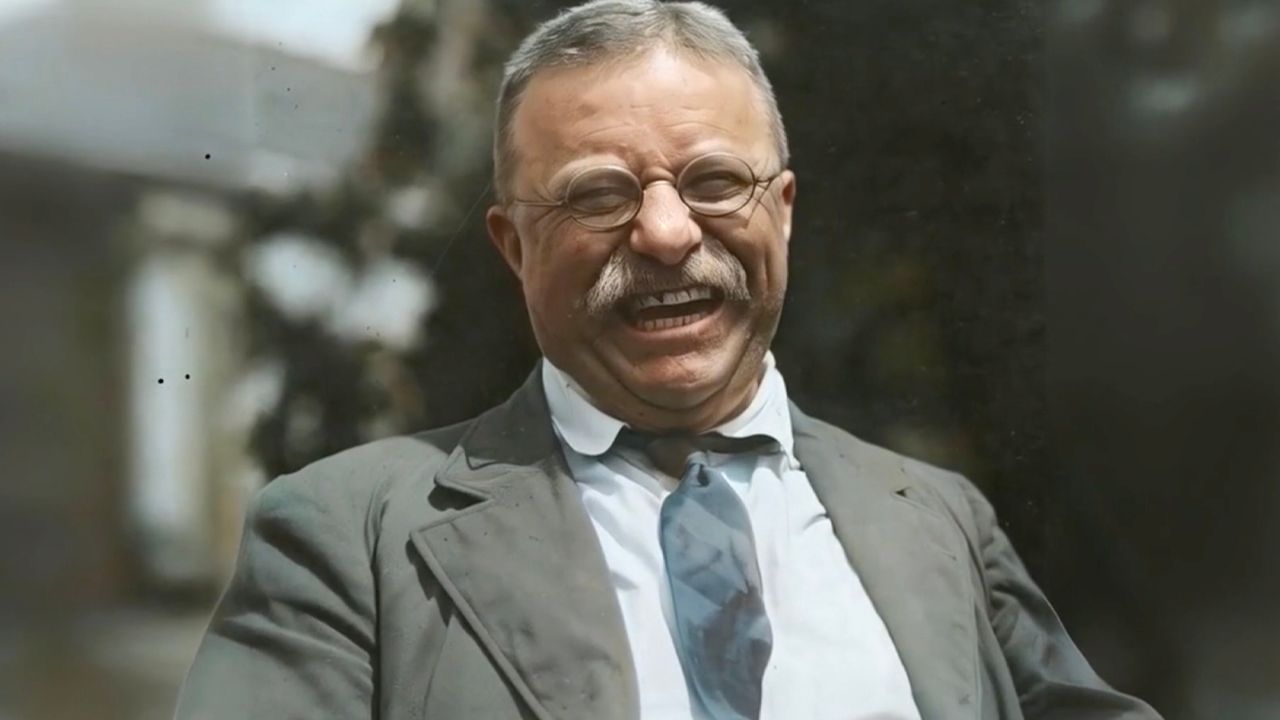 Teddy Roosevelt Mid Laugh