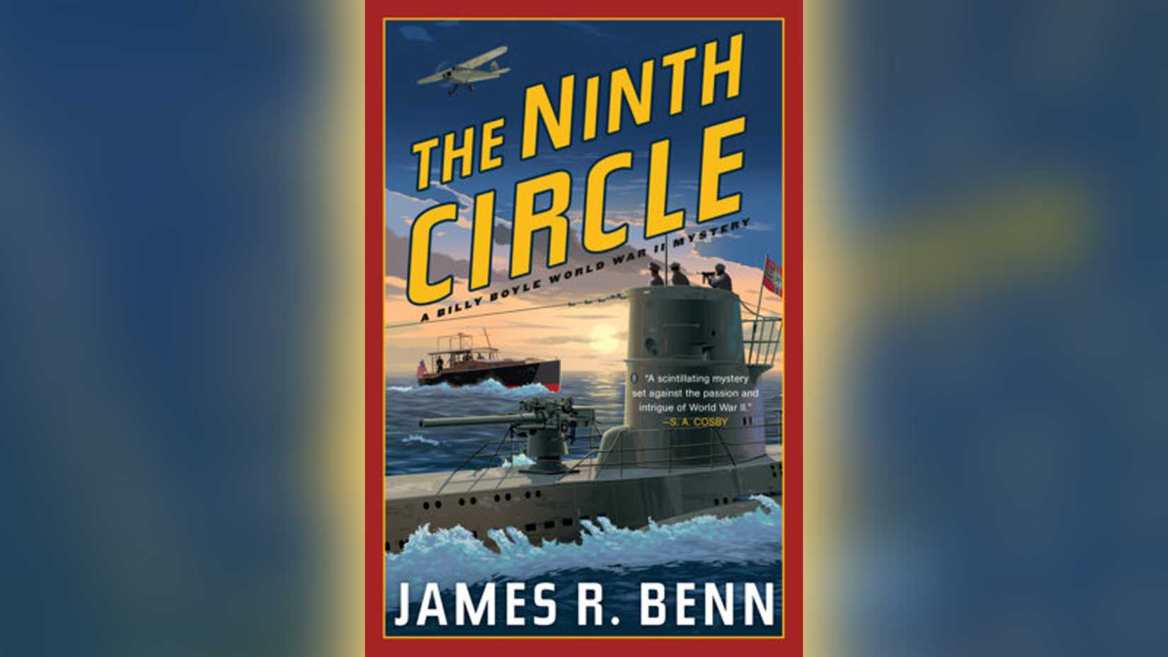 Cover of The Ninth Circle, a World War II mystery by James R. Benn.