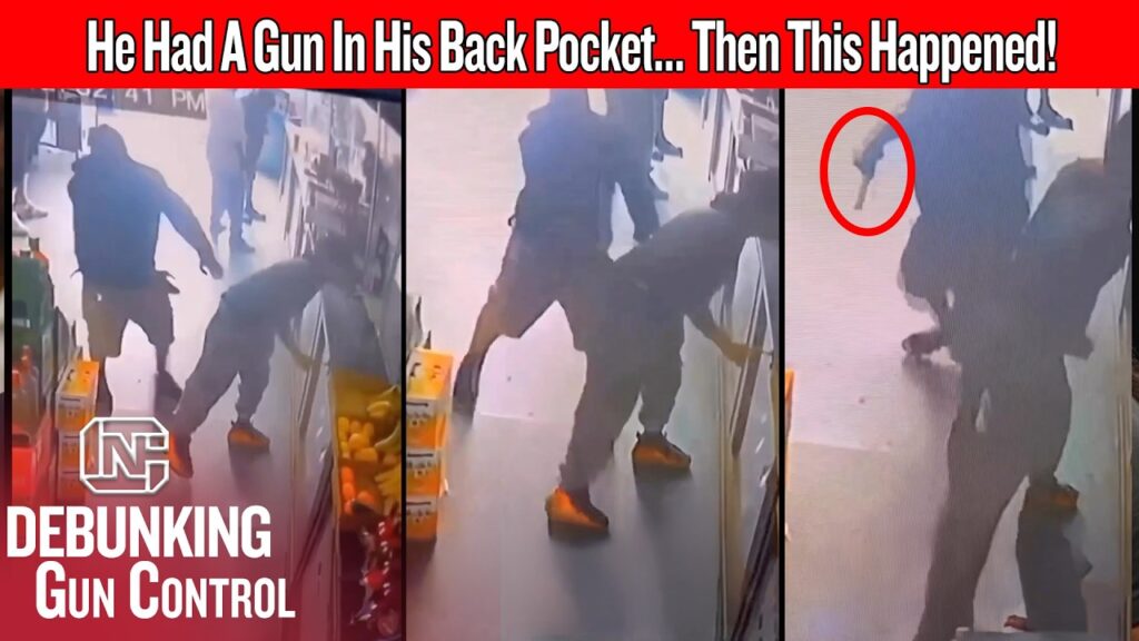 He Walked Into A Store With A Gun In His Back Pocket… Then This Happened!