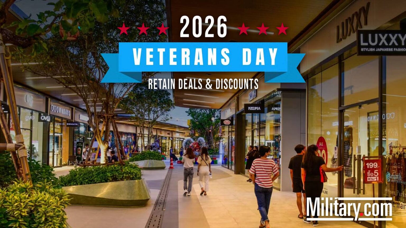 2026 Veterans Day Retail Deals and Discounts