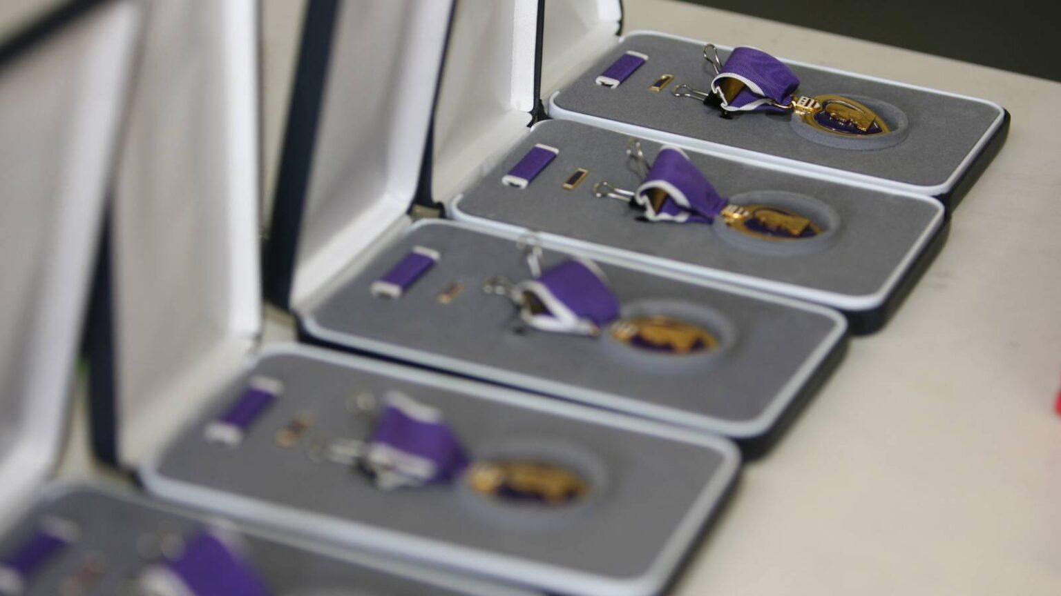 Family of Army Veteran Who Served in WWII Receives Purple Heart Decades After Service Family of Army Veteran Who Served in WWII Receives Purple Heart Decades After Service
